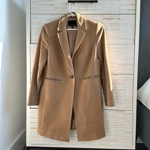 Banana Republic Petite Camel Wool Coat